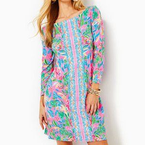 Lilly Pulitzer - Sophie Dress UPF 50+ - Havana Pink Casa Jaguar - size XL